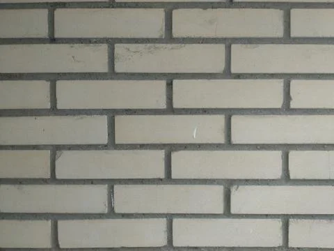 Ready texture for designer, background, white brick brick wall Foto stock