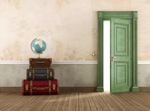 Ready to the travel Stock Illustration