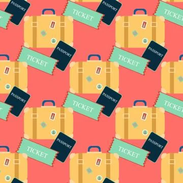 Ready to travel Stock Illustration