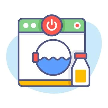 Ready to use glyph sticker denoting festive surprise gift box 스톡 일러스트