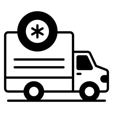 Ready to use glyph sticker of digital purchase, premium vector Online Payment Stock-Illustration