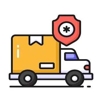 Ready to use a hand drawn icon representing a hacker cyber threat. Stock Illustration