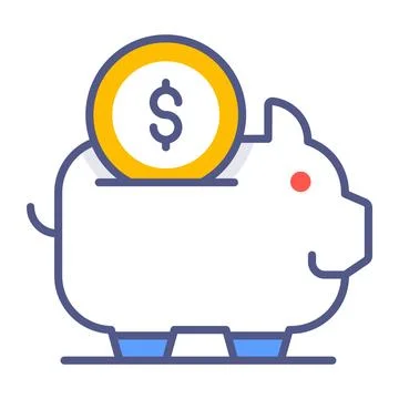Ready to use isometric illustration detailing secure decentralized cloud Stock Illustration