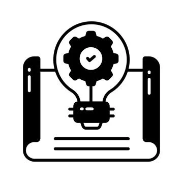 Ready to use isometric illustration showcasing digital applicant profile resume Stock-Illustration