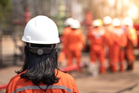 Ready to working in field operation Stock Photos