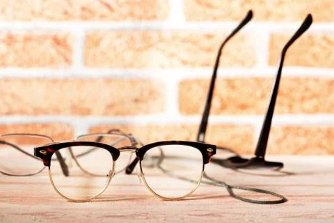 Reaing glasses Stock Photos