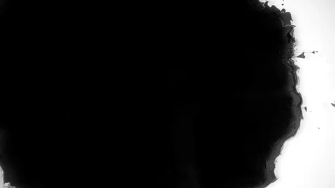 Real 4K ink drops flowing in water Stock Footage 74655570