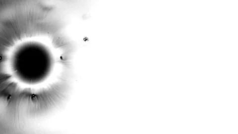Real 4K ink drops flowing in water Stock Footage 74723181