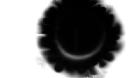 Real 4K ink drops flowing in water Stock Footage 74723350