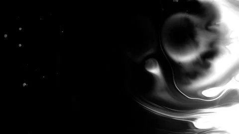 Real 4K ink drops flowing in water Stock Footage 74723368