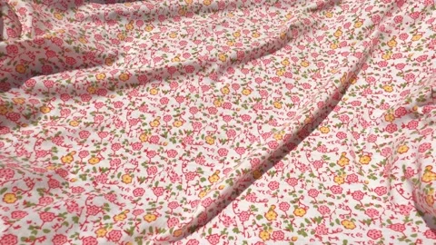 Real Abstract Motif Background Of Batik Fabric Textile Handmade Stock Footage 151494623