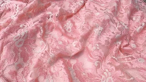 Real Abstract Motif Background Of Batik Kebaya Fabric Textile Handmade Stock Footage 151495693