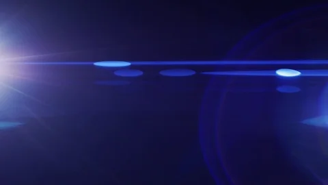 Real anamorphic lens flare 4k Stock Footage 113178265