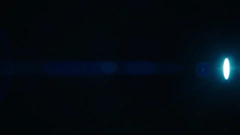 Real anamorphic lens flare overlay Stock Footage 147555652