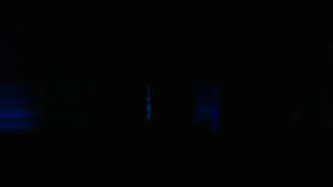 Real anamorphic lens flare overlay Stock Footage 147555920