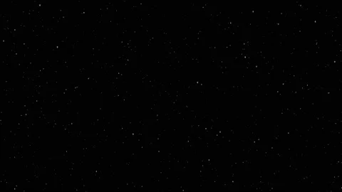 Real animation of snow falling in real time in front of black isolated Stock Footage 146537822