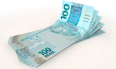 Real bank notes spread Stock Illustration