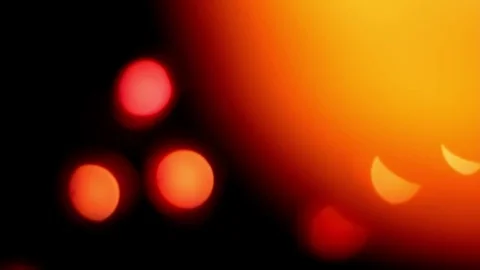 Real Bokeh cinematic mood Stock Footage 79975178