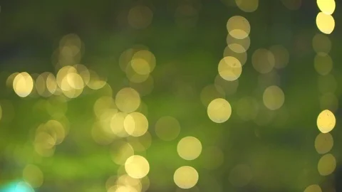 Real bokeh lights from Small LED lighting decoration Stock Footage 120686412