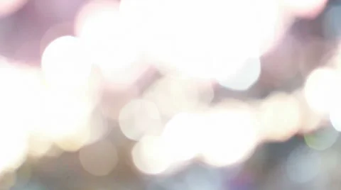 Real Bokeh - Slow Motion Drips - Pastels Background (4K) Stock Footage 46030344