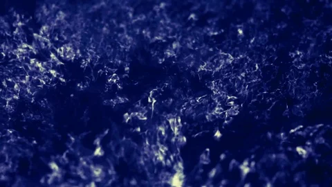 Real bubble entropy on black background - blue Stock Footage 94957970