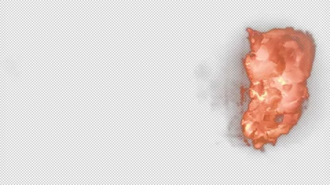 Real Cigarette Ember Prekeyed Stock Footage 233381952