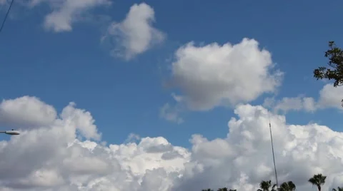 Real Clouds, Time Lapse Stock Footage