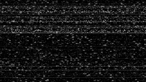 Real defects, noise and artifacts, glitches from an old tape. Signal error. Stock Footage 113079128