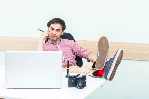 A real designer Stock Photos