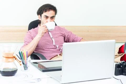 A real designer Stock Photos