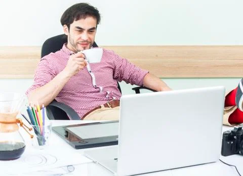 A real designer Foto stock