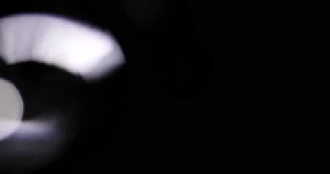 Real different organic light leaks, rainbows, and orbs made with set of vintage Stock Footage 143474757