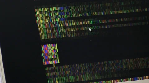 Real DNA lab work 08 Stock Footage 34604499