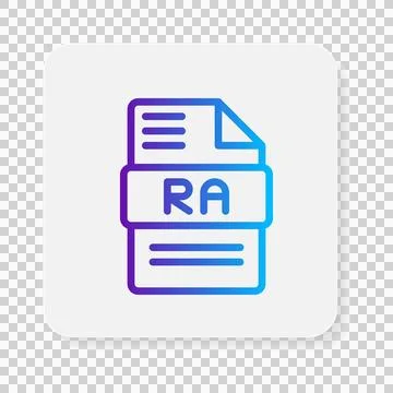 Real document file type flat icons. extension, format, archive, type.  스톡 일러스트