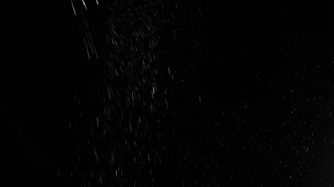 Real dust particles in black background, shot in studio, 4K slow motion Stock Footage 91073597