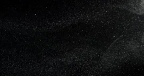 Real dust particles on black screen overlay. Filmed with RED camera in slow Stock-Footage 228565273