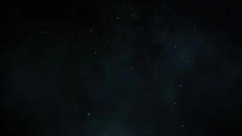 Real dust particles floating . Dust particles in the air. Light blue background Stock Footage 244037366