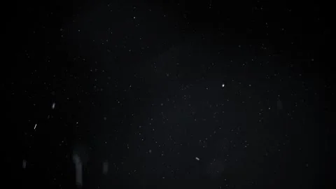 Real dust particles floating . Dust particles in the air. On a black background Stock Footage 244037734