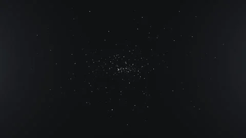 Real dust particles rotating around their axis and flying through the air. Du 库存影片 331513616