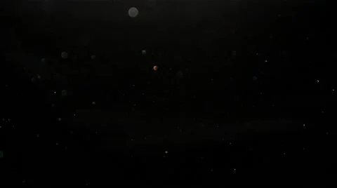Real Dust Specs Floating in the Air, in and out of focus Video stock 53187807