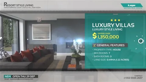 Real Estate Стоковые After Effects