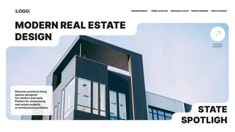 Real Estate Стоковые After Effects