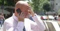 Real Estate Agent Phone Call Discussion Financial Bad News City Crowded Street 4k or 4k+ Resolution