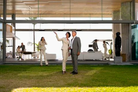 Real estate agent Stock Photos