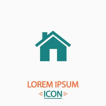 Real Estate computer symbol Stock Illustration