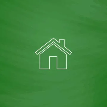 Real Estate computer symbol Stock Illustration