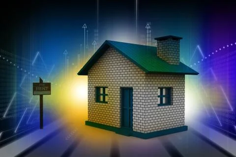 Real estate concept Stock Illustration