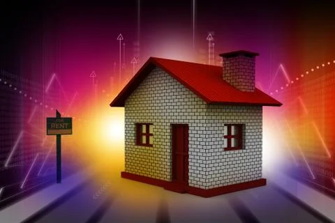 Real estate concept Stock Illustration