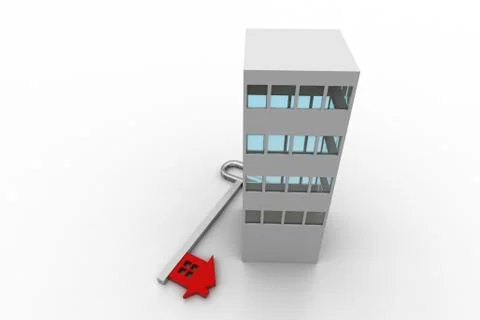 Real estate concept Free Stock Illustration