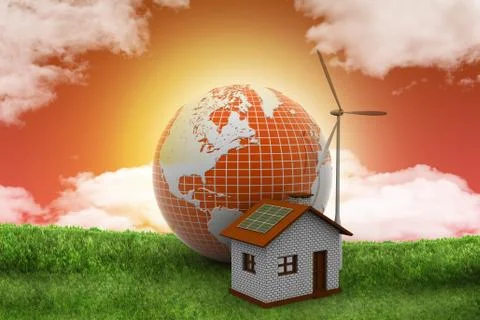 Real estate concept Illustrazione stock